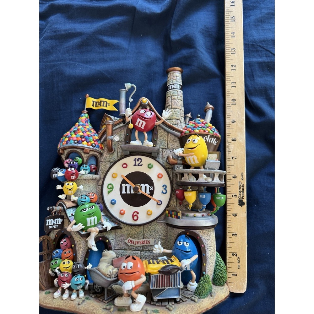 M And M Collector Clock Castle